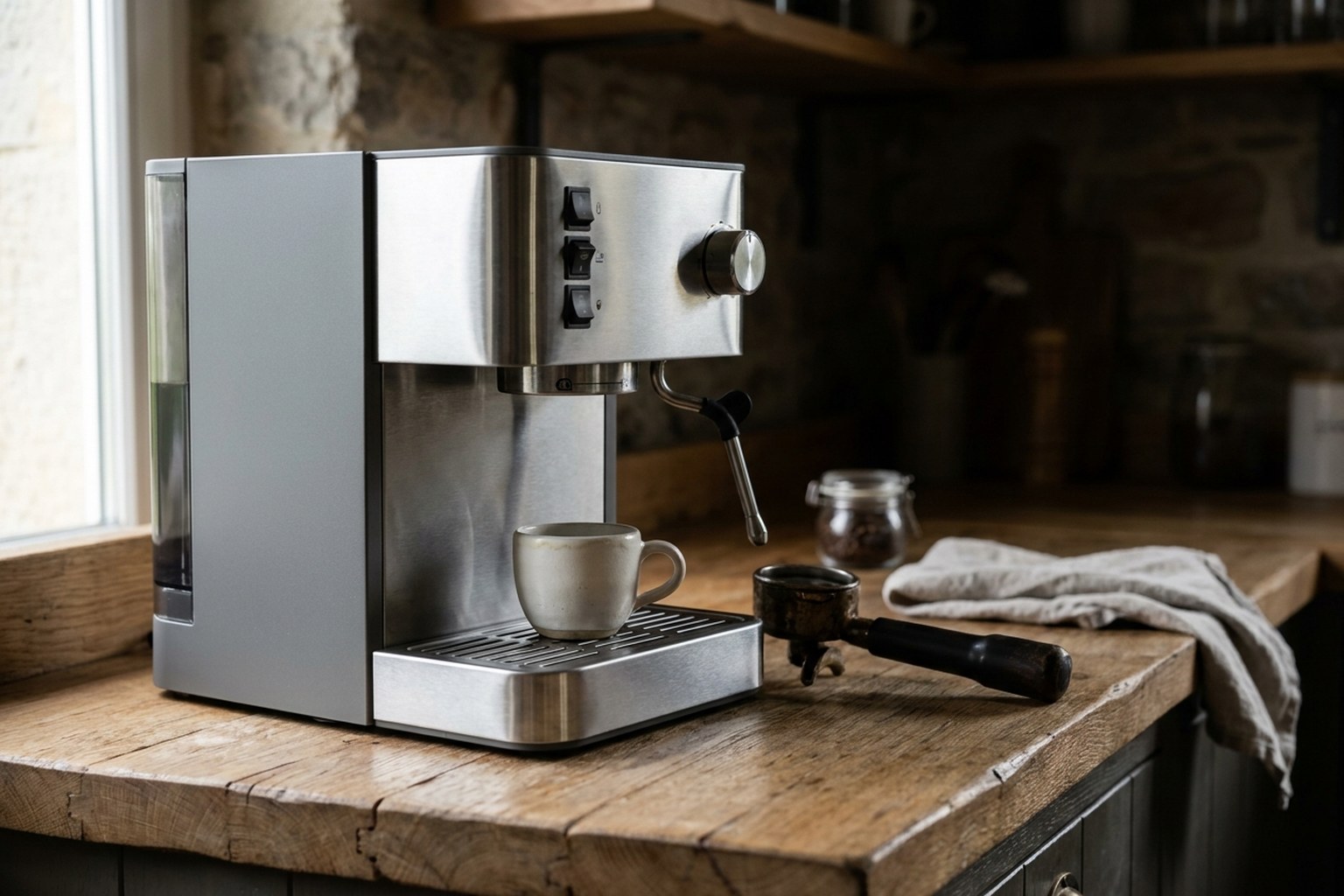 How to use an espresso machine: step by step.