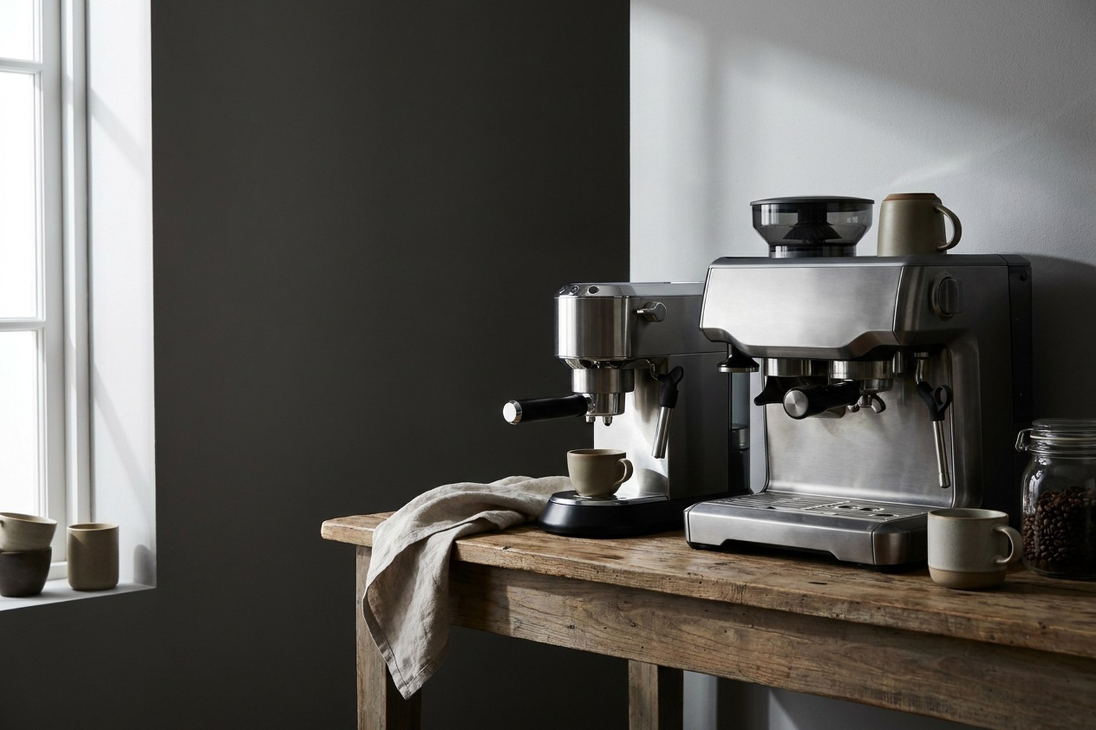 Single boiler vs dual boiler espresso machines.